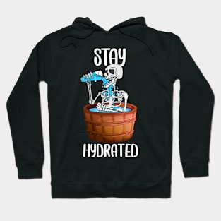 Stay Hydrated | Water Skeleton Hoodie